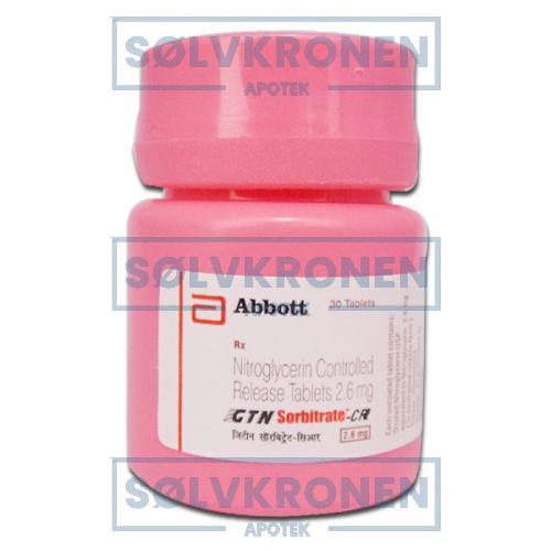 Reseptfri nitrostat tablett 2 6mg 6 4mg kj p p nett n 
